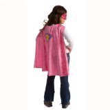 Little Adventures Pink Superhero Costume Cape for Girls