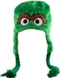 Sesame Street Oscar The Grouch Pilot Hat with Ear Flaps