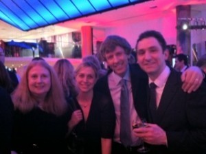 Me Tim Tims Wife and Jonathan 300x224 Me at the Costa Book Awards!