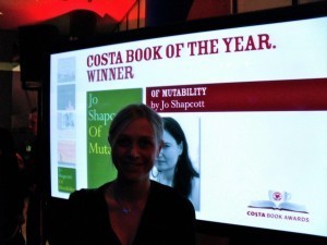 The winner is...ME Umm no it was Jo Shapcott 300x225 Me at the Costa Book Awards!