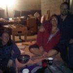 In the garage with @bobford, @JamesAMoore, and @kelliowendunlap. on Twitpic
