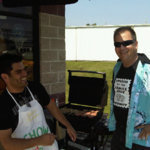 Here's Bill Wahl of @ComixConnection supervising @MikeHawthorne. on Twitpic