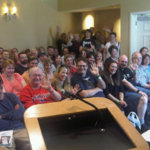 Part of the crowd at me, @marysangiovanni and @Rio_Youers rea... on Twitpic