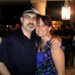 Last Horrorfind pic: @marysangiovanni and me (or as @RobertSw... on Twitpic