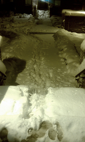 Inwood, NYC, 1/27 Snowstorm