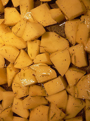 Rosemary potatoes (in olive oil)
