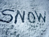 snow
