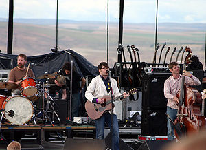 The Decemberists, playing live at the 2006 Sas...