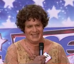 Lester Holt as Susan Boyle