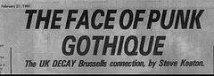 Face of Punk Gothique