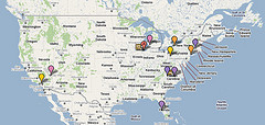 IKOAFS Contest Winner Map 2010