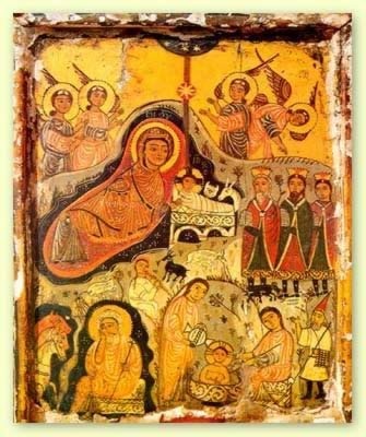 Coptic-icon-of-nativity
