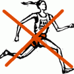 No running