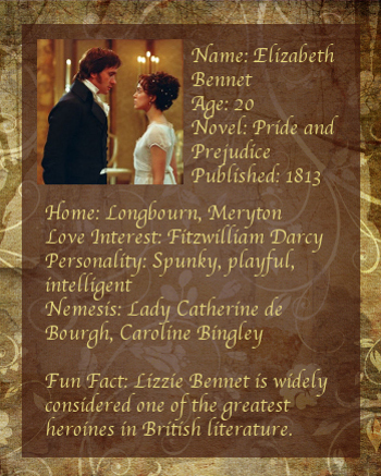 Elizabeth Bennet back