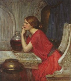 The Sorceress by JW Waterhouse