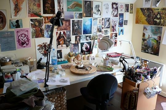Virginie's desk 3
