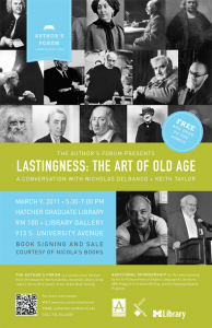 Author's Forum Presents