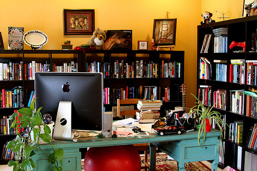 The Office in Disarray.
