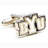 Brigham Young Cougars NCAA Logo'd Executive Cufflinks w/Jewelry Box