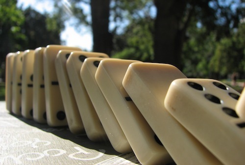 Stacked Dominoes