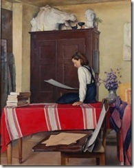 Interno--Baccio Maria Bacci--1888-1974