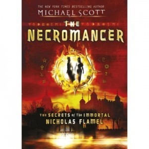 British Cover to The Necromancer The Secrets of the Immortal Nicholas Flamel