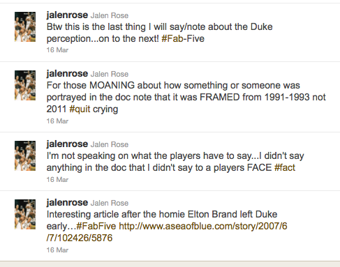 Jalen Rose Twitter