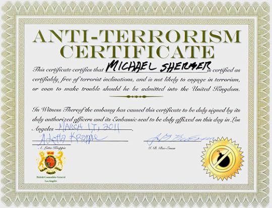 mock certificate
