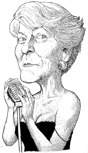 Caricature from The New York Observer, 1990s