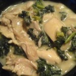 Kale - The Amazing Disappearing Kale and Chicken Stew