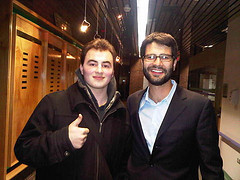 Ned at Keyano College with Kelton Stepanowich 3-17-11