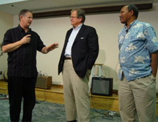 Bishop Todd Hunter, Bishop Chuck Murphy, and Archbishop Emmanuel Kolini