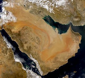 SeaWiFS collected this view of the Arabian Pen...