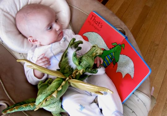 Evidence and her dragon