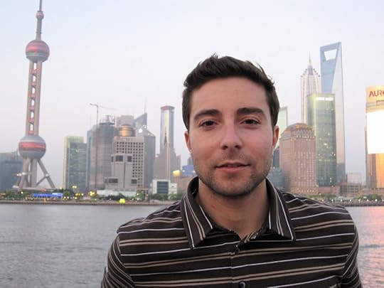 Brook Silva-Braga at the Bund in Shanghai.