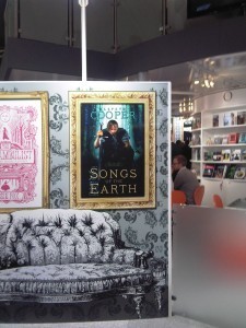 The first thing you see on the Hachette stand at LBF11
