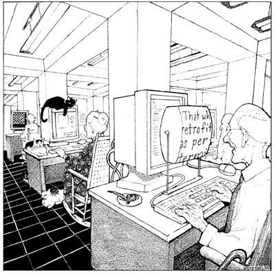 Illustration for New York Press, 1999
