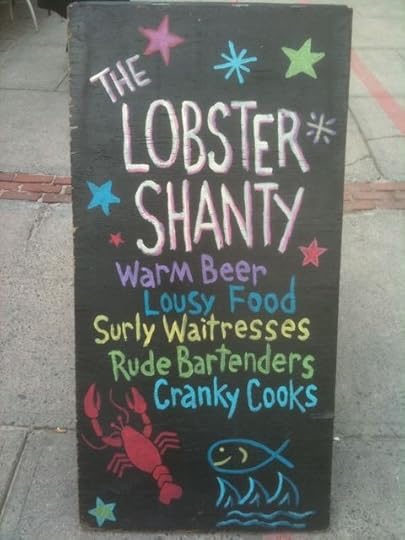 Lobster Shanty sign