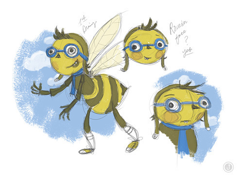 Initial sketches by Jacob Souva