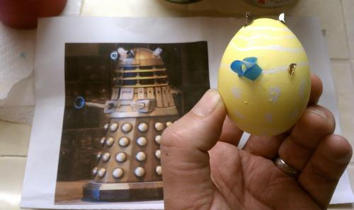 The DalEGG says EGGSTERMINATE!