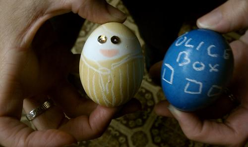 The EGGleventh Doctor and the TardEGG