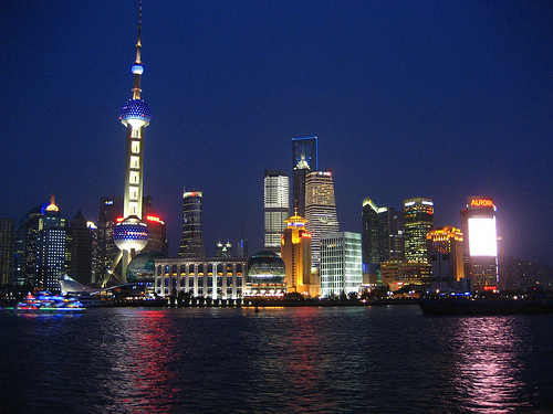 Pudong illuminated