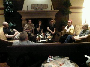 Lee Thomas, Deadite Press crew, Bev Vincent