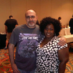 Me and @ChesyaBurke. #WHC2011 on Twitpic