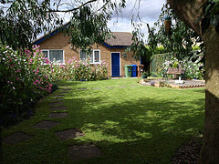 Driffield back garden