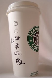 Starbucks cup