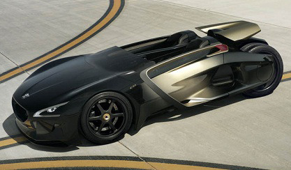 Peugeot's EX-1 electric car