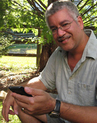 The author at rest.