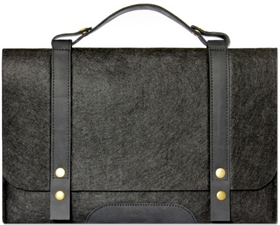 Fabrix Black Satchel