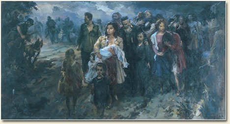 Joseph Kuzkovsky's painting,